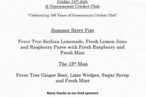 14/7/17 - D-CaFF: Celebrating 150 Years of Greenmount Cricket Club