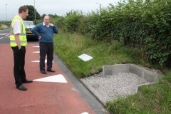 28/8/13 - The New Village Sign on Brandlesholme Road